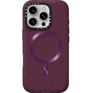 Casetify Force Case with MagSafe for Apple Iphone 16 Pro - Mulberry